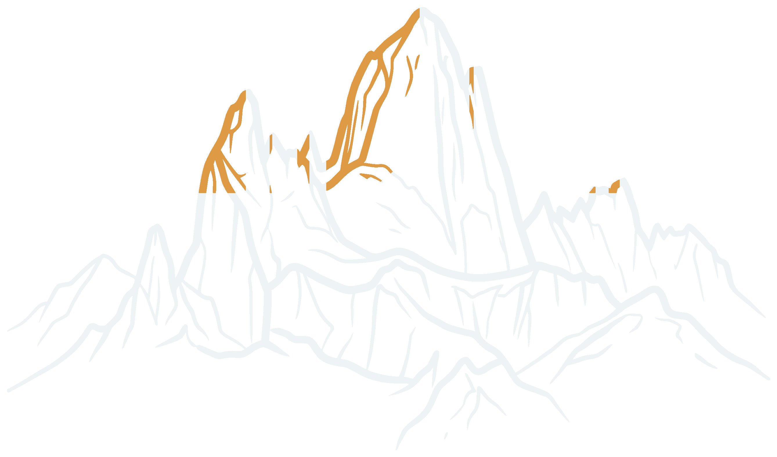 費茲羅伊山形線稿